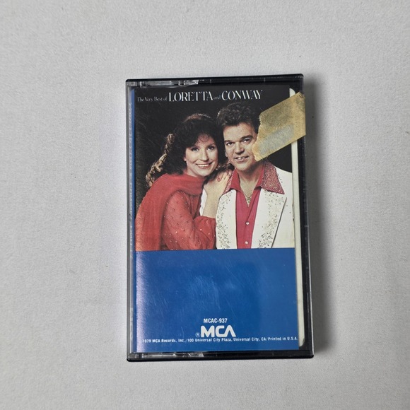 Mca Records Other - MCA The Very Best of Loretta and‎ Conway Cassette Country Western 1979 Vintage